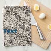 Linge De Cuisine La nature est Abstraite (Quart Plié)