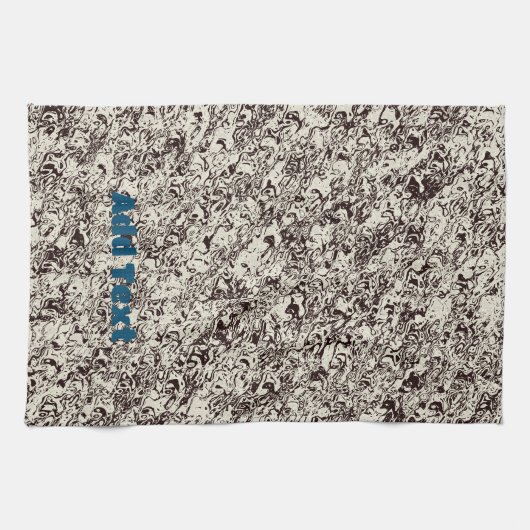 Linge De Cuisine La nature est Abstraite (Horizontal)