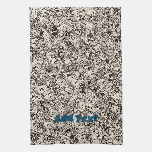 Linge De Cuisine La nature est Abstraite (Vertical)