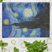 Linge De Cuisine La nuit étoilée, 1889 par Vincent van Gogh (Plié)