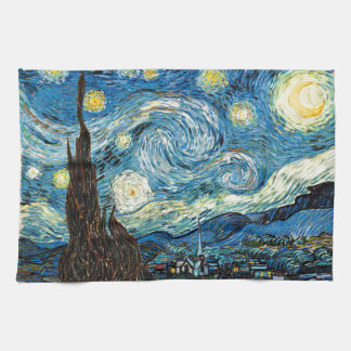 Linge De Cuisine La nuit étoilée de Vincent van Gogh