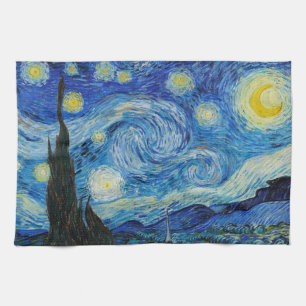 Linge De Cuisine La nuit étoilée de Vincent Van Gogh