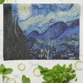 Linge De Cuisine La nuit étoilée par Vincent Van Gogh (Plié)