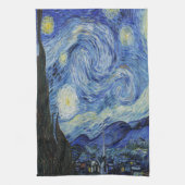 Linge De Cuisine La nuit étoilée par Vincent Van Gogh (Vertical)