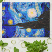 Linge De Cuisine La nuit étoilée par Vincent Van Gogh (Plié)