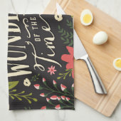 Linge De Cuisine La période la plus merveilleuse de l'année Fête Fl (Quart Plié)