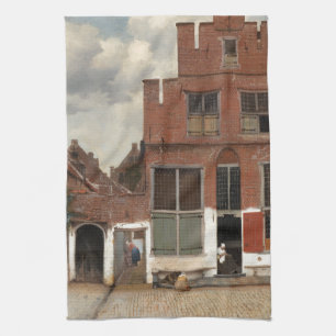 Linge De Cuisine La petite rue par Johannes Vermeer