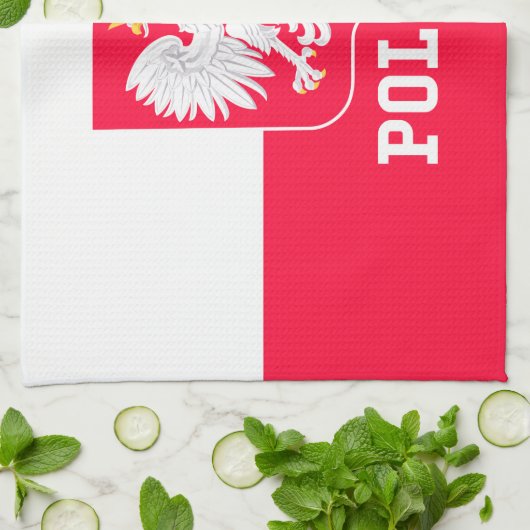 Linge De Cuisine La Pologne (Plié)