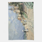 Linge De Cuisine La promenade à Trouville par Claude Monet (Vertical)