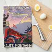 Linge De Cuisine La Route des Alpes (Quart Plié)