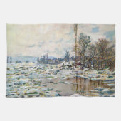 Linge De Cuisine La rupture de la glace par Claude Monet (Horizontal)