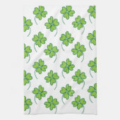 Linge De Cuisine La Saint-Patrick Trèfle à quatre feuilles (Vertical)