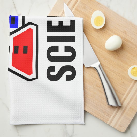 Linge De Cuisine La Science ! (Quart Plié)