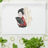 Linge De Cuisine La série Okinawa Design 39  (Plié)