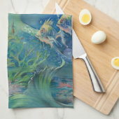 Linge De Cuisine La sirène par Henry Clive (Quart Plié)