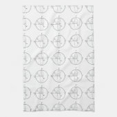 Linge De Cuisine La sphère | Quantum de Bloch a mordu la (Vertical)