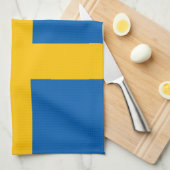 Linge De Cuisine La Suède - drapeau suédois (Quart Plié)