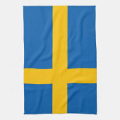 Linge De Cuisine La Suède - drapeau suédois (Vertical)