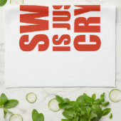 Linge De Cuisine La Sueur N'Est Qu'Un Gras Qui Pleure (Plié)