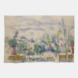 Linge De Cuisine La terrasse du jardin aux Lauves, Cézanne