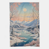 Linge De Cuisine La tranquillité d'hiver (Vertical)