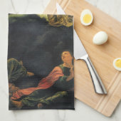 Linge De Cuisine La Transfiguration par Giovanni Girolamo Savoldo (Quart Plié)