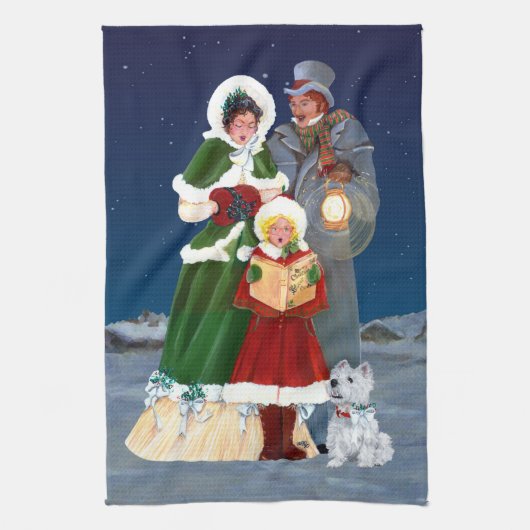 Linge De Cuisine la veille de Noël (Vertical)