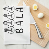 Linge De Cuisine La vie, c'est l'équilibre de l'inspiration de moti (Quart Plié)