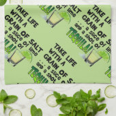 Linge De Cuisine La vie, chaux, sel, TEQUILA ! Humour de cocktail (Plié)