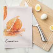 Linge De Cuisine La Vie Chic Est Meilleure Avec L'Aquarelle Spritz (Quart Plié)