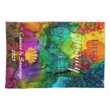 La vie colorée est un voyage Profitez du voyage