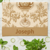 Linge De Cuisine La vie commence avec le café (Plié)