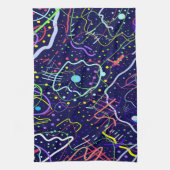 Linge De Cuisine La vie dans l'espace (Vertical)