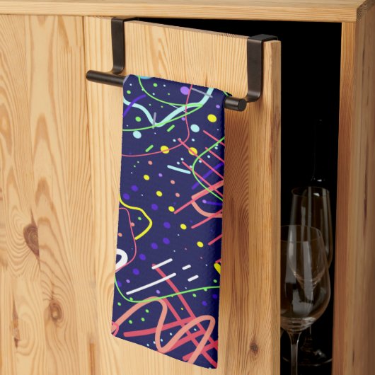 Linge De Cuisine La vie dans l'espace (Pliage en tiers)