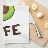 Linge De Cuisine La VIE de GUAC (guacamole) (Quart Plié)