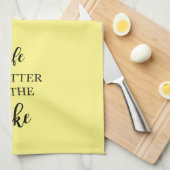 Linge De Cuisine La vie est meilleure à Lake Kitchen (Quart Plié)