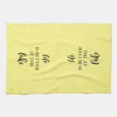 Linge De Cuisine La vie est meilleure à Lake Kitchen (Horizontal)