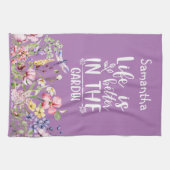 Linge De Cuisine La vie est meilleure dans le jardin (Horizontal)