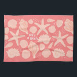 Linge De Cuisine La vie est rose de coquillages roses sur rose<br><div class="desc">Décorez votre cuisine avec cette serviette de vaisselle de coquillages. Fait un grand ménage ou un cadeau mariage! Vous pouvez le customiser et ajouter du texte. Consultez ma boutique pour plus de couleurs et de motifs !</div>