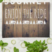 Linge De Cuisine La vie est un voyage apprécient le campeur (Plié)