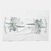 Linge De Cuisine La vie est une belle balade (Horizontal)