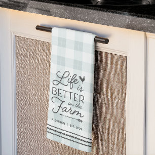 Linge De Cuisine La vie personnalisée est meilleure à la ferme Plai