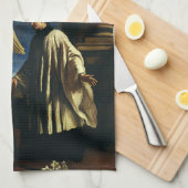 Linge De Cuisine La Vocation de Saint Aloysius Luigi Gonzaga (Quart Plié)