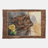 Linge De Cuisine Laboratoire Latte de chocolat (Horizontal)