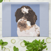 LINGE DE CUISINE LABRADOODLE (Plié)