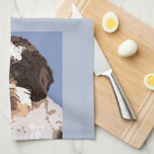 LINGE DE CUISINE LABRADOODLE (Quart Plié)