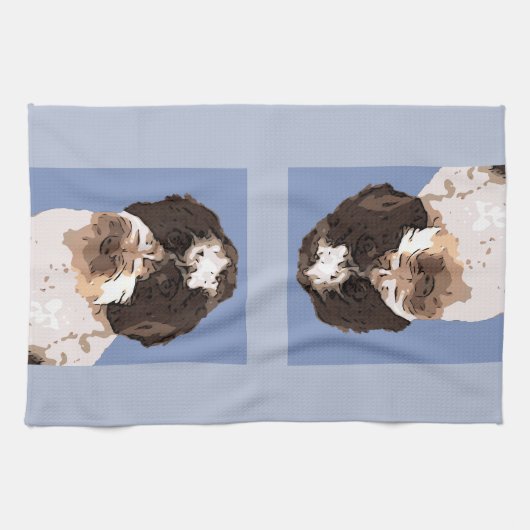 LINGE DE CUISINE LABRADOODLE (Horizontal)