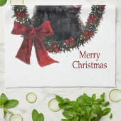 Linge De Cuisine Labradoodle Cadeaux de Noël (Plié)