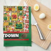 Linge De Cuisine Labrador Compte à rebours Calendrier des aventures (Quart Plié)