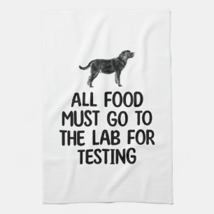 Linge De Cuisine Labrador Food Lab Testing Squad